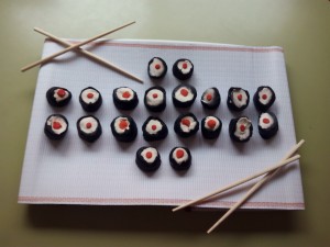 sushi plastilina